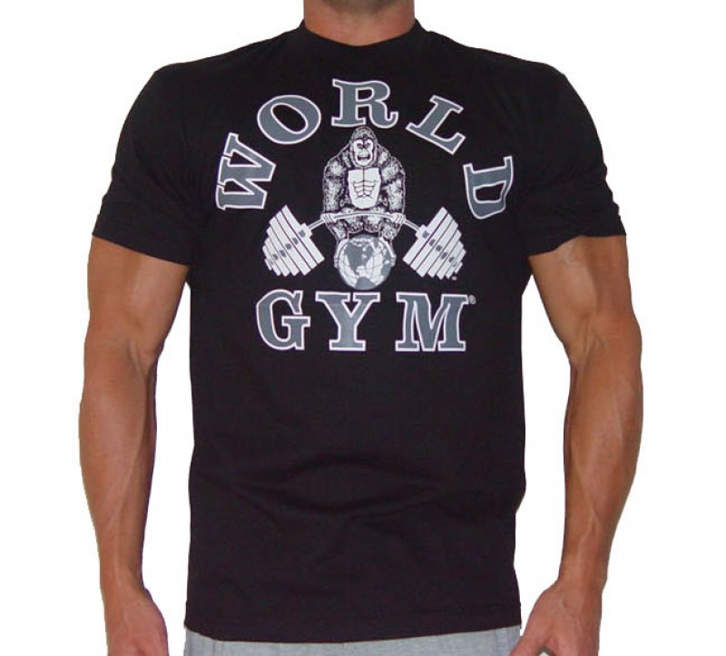 worlds gym t shirt