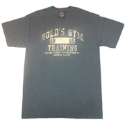 Golds Gym T Shirt Training logo - 