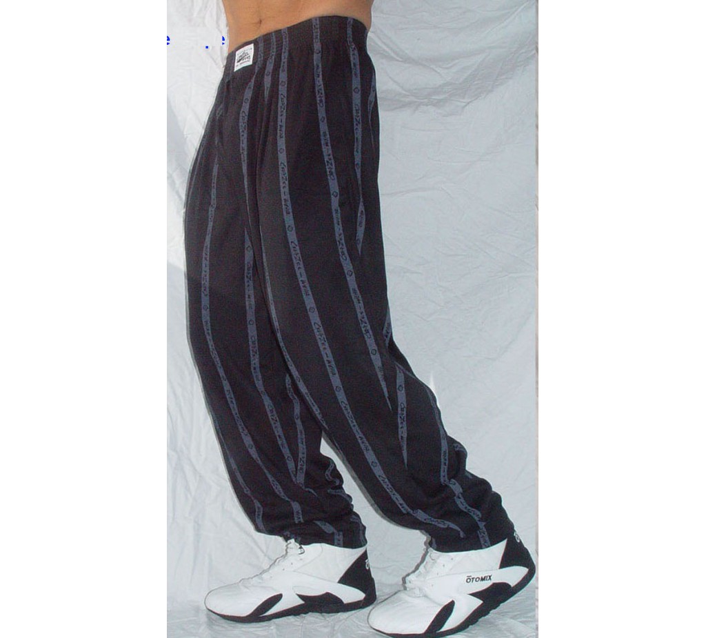 Vintage 80s CALIFORNIA CRAZEE WEAR Original Men's M Black Baggy Gym Pants  NWOT!!